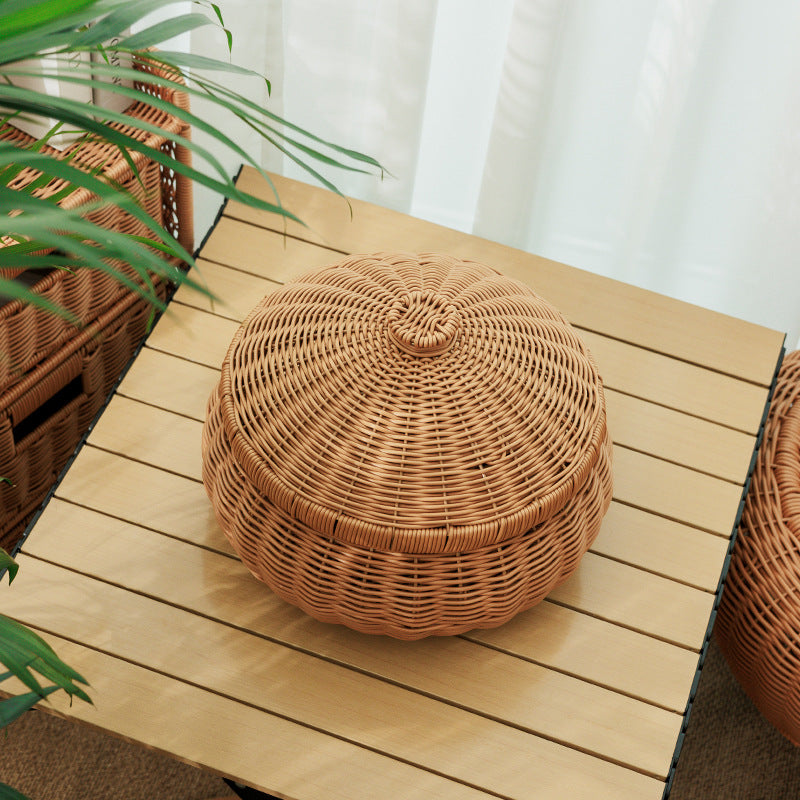 Handcrafted Natural Fiber Storage Container | Kelmera