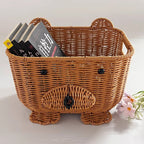 Handcrafted Natural Material Storage Basket | Kelmera