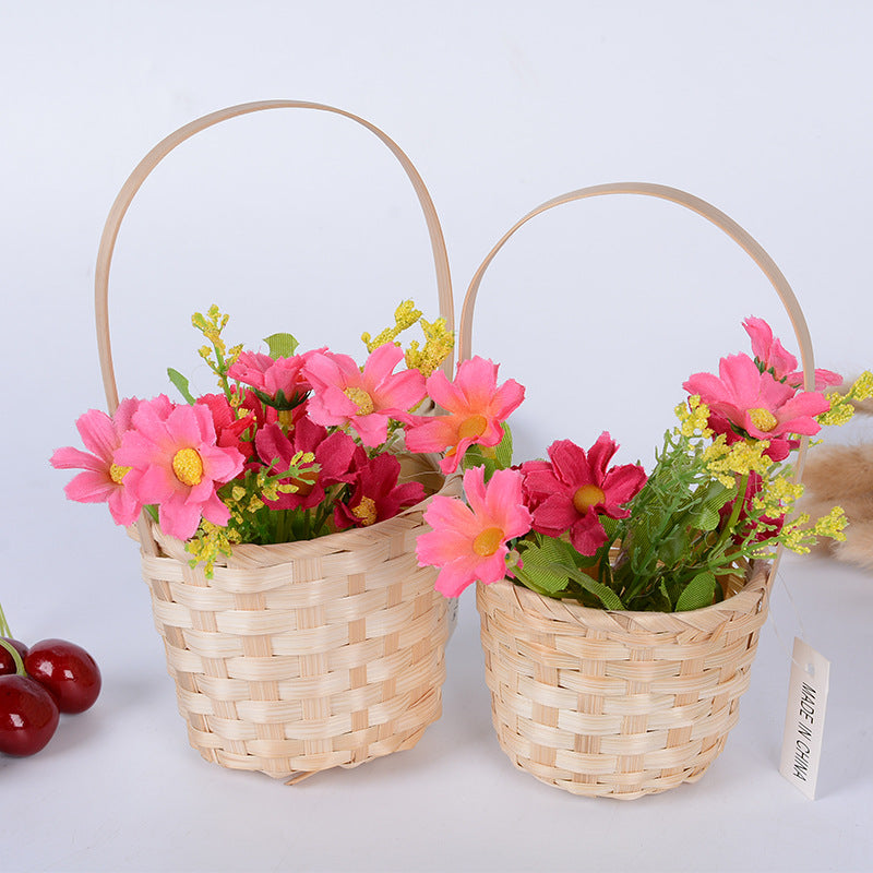 Handcrafted Natural Woven Storage Basket | Kelmera