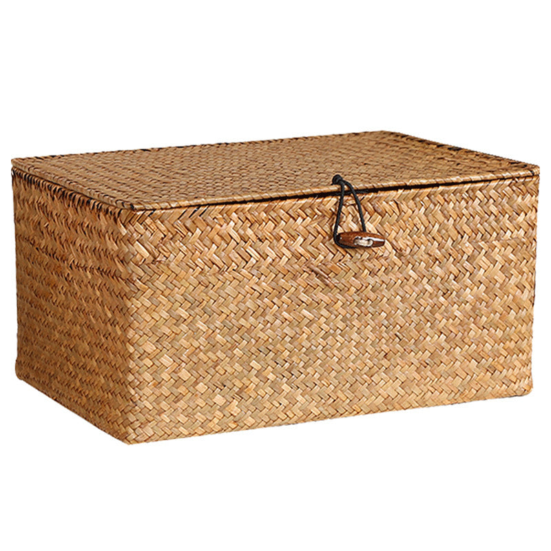 Handcrafted Natural Woven Storage Chest | Kelmera