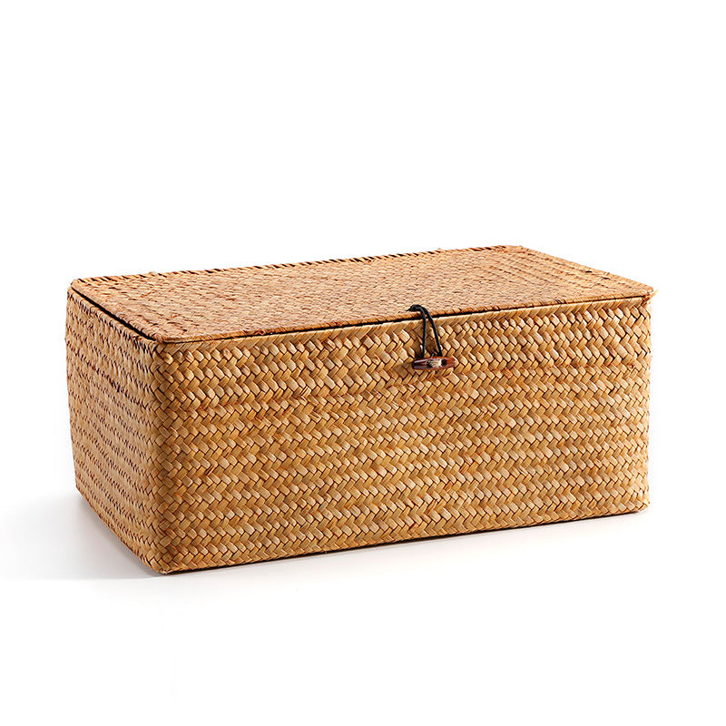 Handcrafted Natural Woven Storage Chest | Kelmera