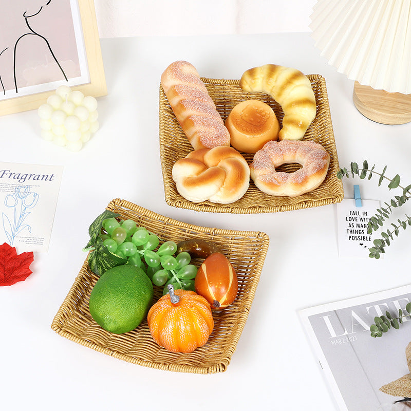 Handcrafted Natural Woven Tray | Kelmera