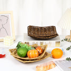 Handcrafted Natural Woven Tray | Kelmera