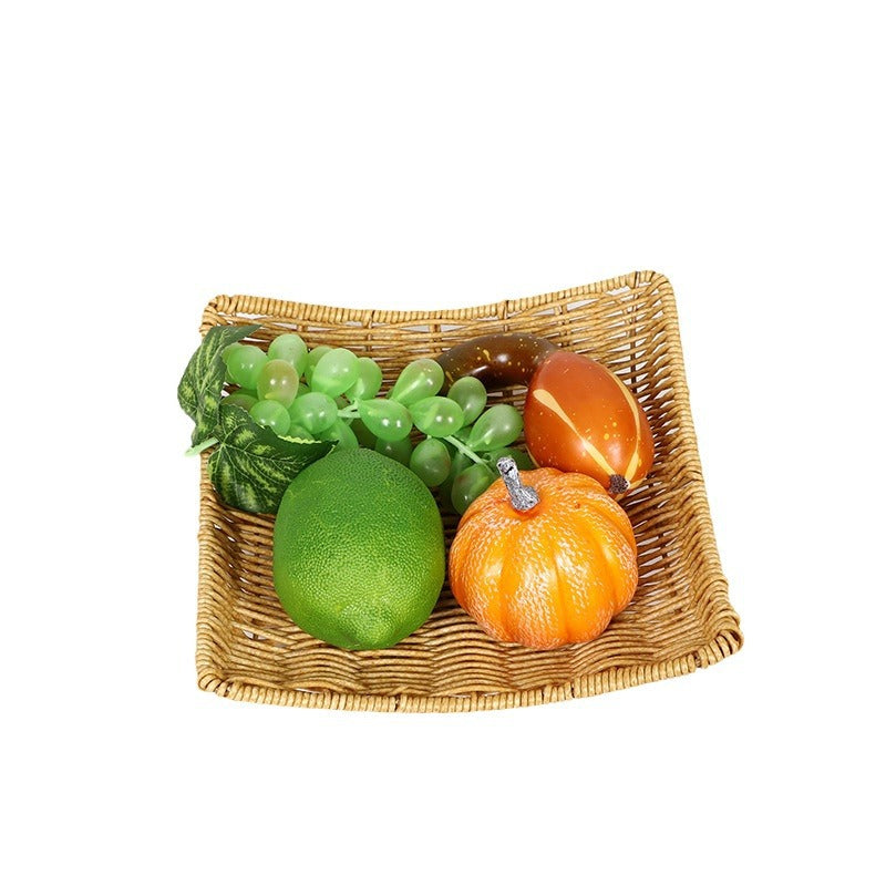 Handcrafted Natural Woven Tray | Kelmera
