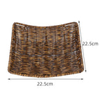 Handcrafted Natural Woven Tray | Kelmera