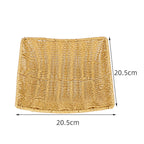 Handcrafted Natural Woven Tray | Kelmera