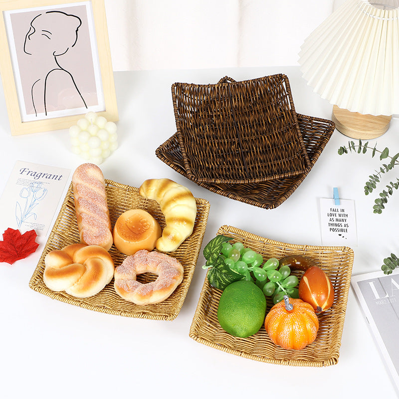 Handcrafted Natural Woven Tray | Kelmera