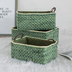 Handcrafted Organizer Basket with Two Handles | Kelmera
