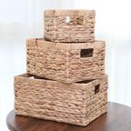 Handcrafted Organizer Basket with Two Handles | Kelmera