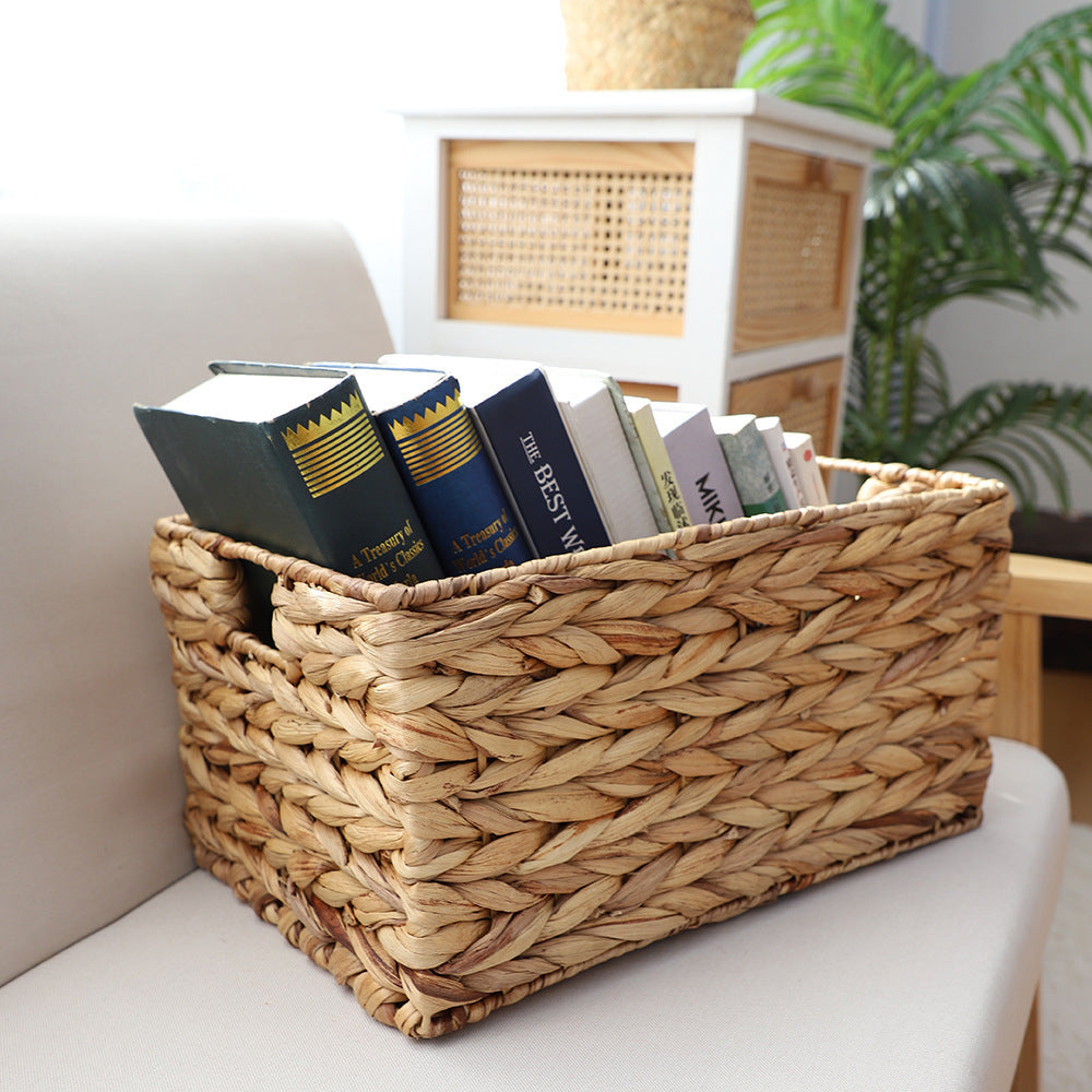 Handcrafted Organizer Basket with Two Handles | Kelmera