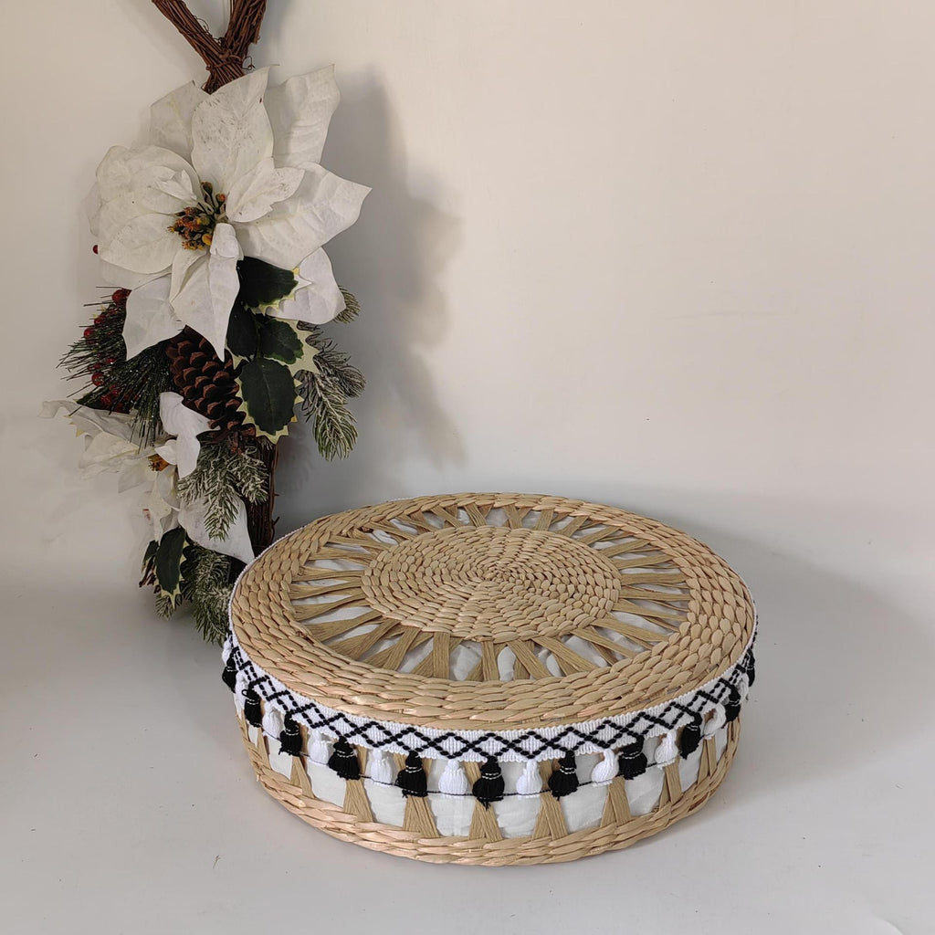 Handcrafted Pouf in Boho Style | Kelmera