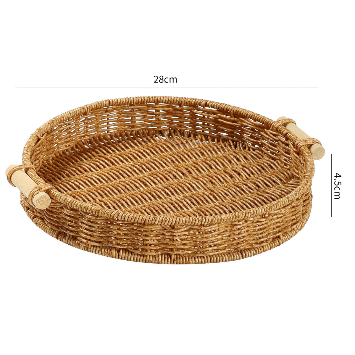 Handcrafted Rattan Serving Tray | Kelmera