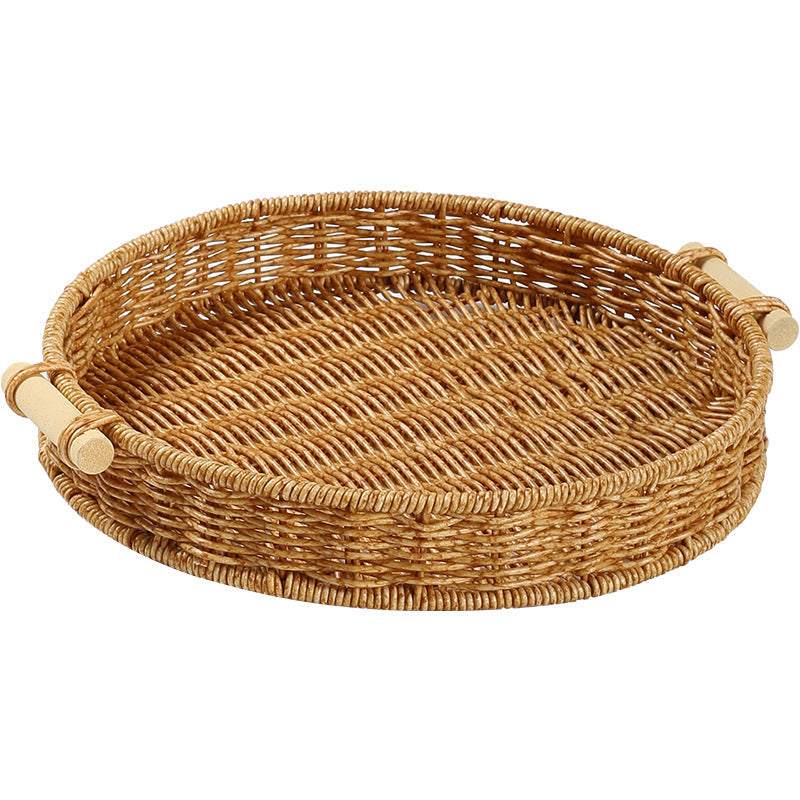 Handcrafted Rattan Serving Tray | Kelmera