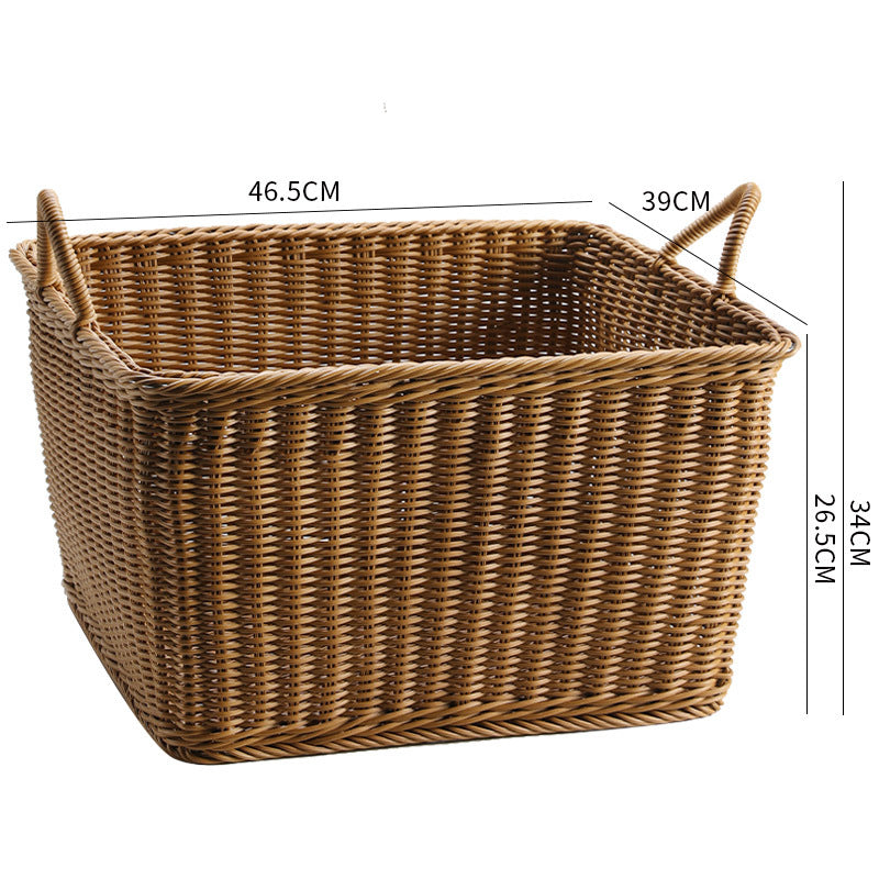 Handcrafted Rattan Storage Basket Large | Kelmera