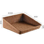 Handcrafted Rectangular Rattan Storage Basket | Kelmera