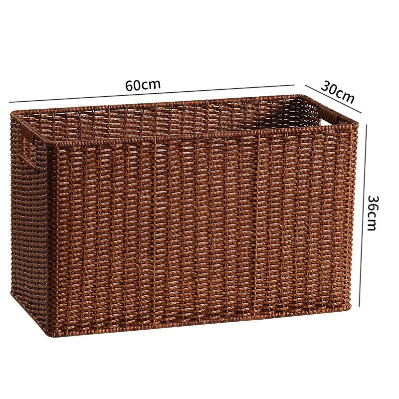 Handcrafted Rectangular Storage Basket | Kelmera