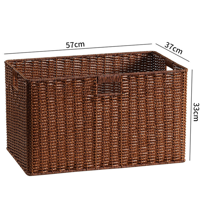 Handcrafted Rectangular Storage Basket | Kelmera