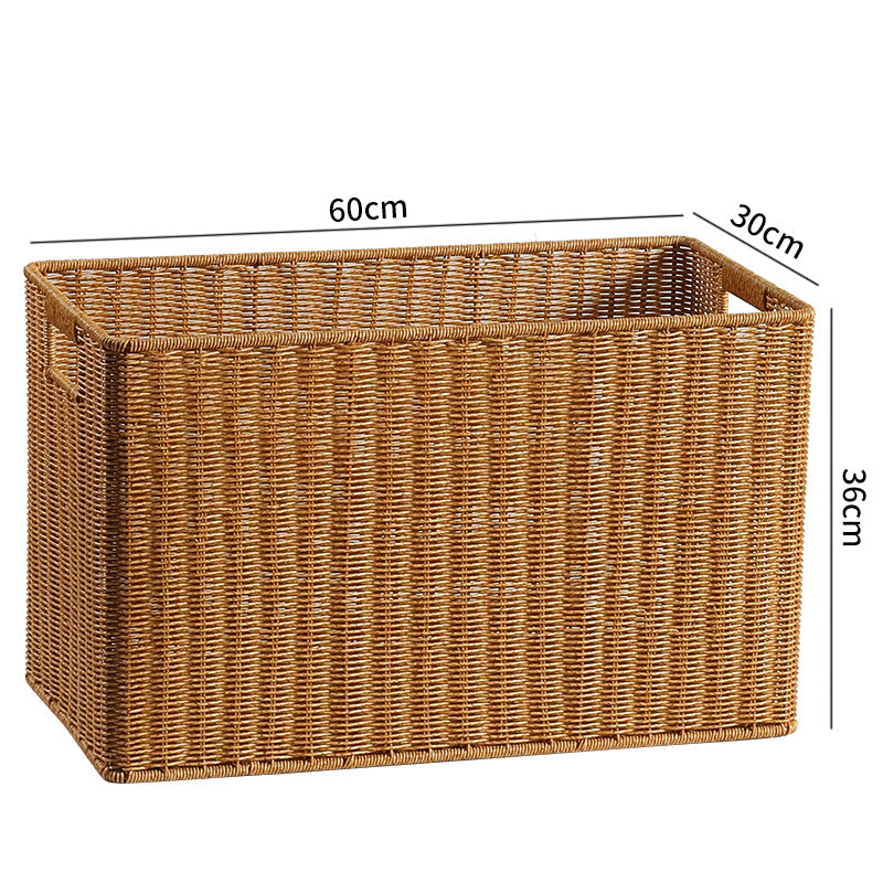 Handcrafted Rectangular Storage Basket | Kelmera