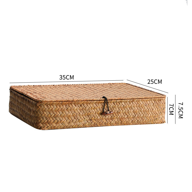Handcrafted Rectangular Woven Storage Box | Kelmera