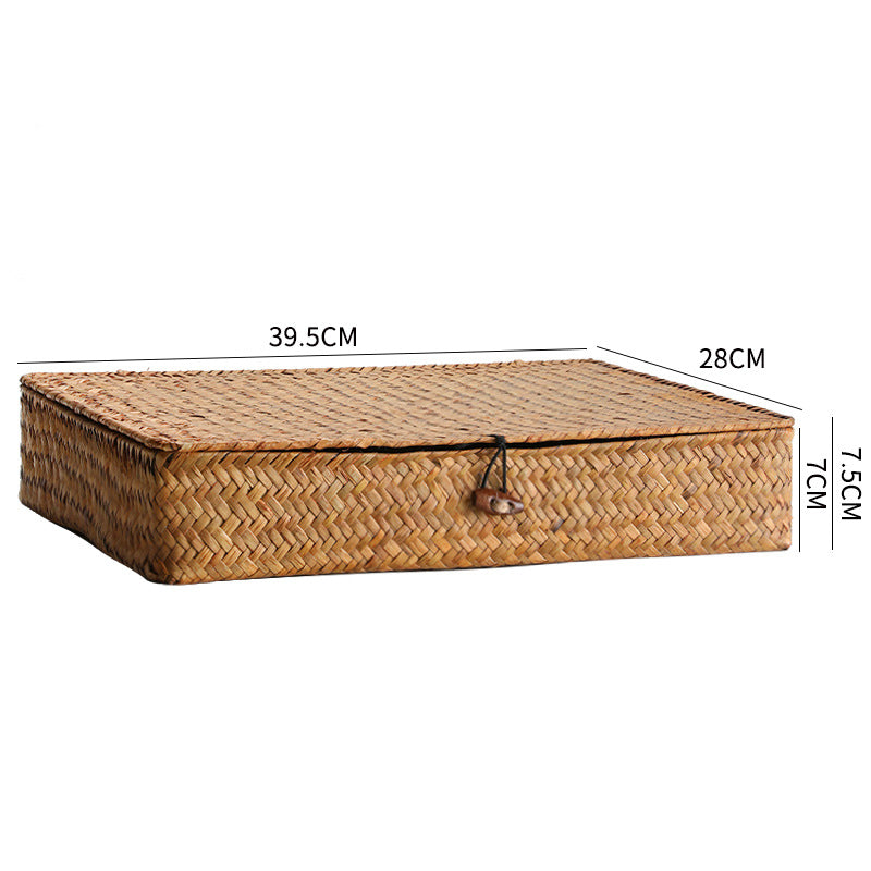 Handcrafted Rectangular Woven Storage Box | Kelmera
