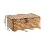 Handcrafted Rectangular Woven Storage Container | Kelmera