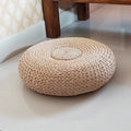 Handcrafted Sitting Pouf made of Natural Material | Kelmera