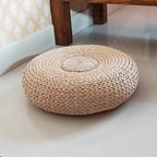 Handcrafted Sitting Pouf made of Natural Material | Kelmera
