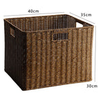 Handcrafted Storage Basket Dark Coffee | Kelmera