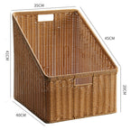 Handcrafted Storage Basket Dark Coffee | Kelmera
