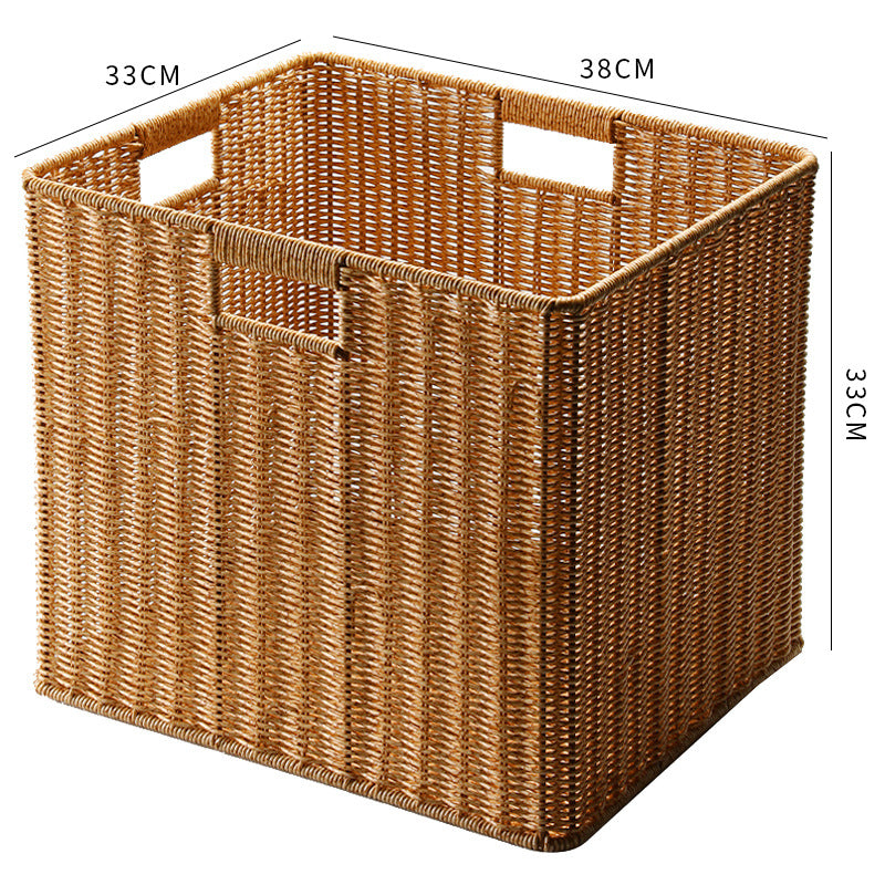 Handcrafted Storage Basket Dark Coffee | Kelmera