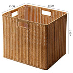 Handcrafted Storage Basket Dark Coffee | Kelmera