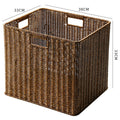 Handcrafted Storage Basket Dark Coffee | Kelmera