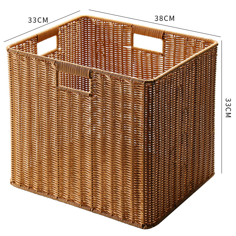 Handcrafted Storage Basket Dark Coffee | Kelmera
