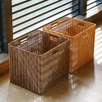Handcrafted Storage Basket Dark Coffee | Kelmera