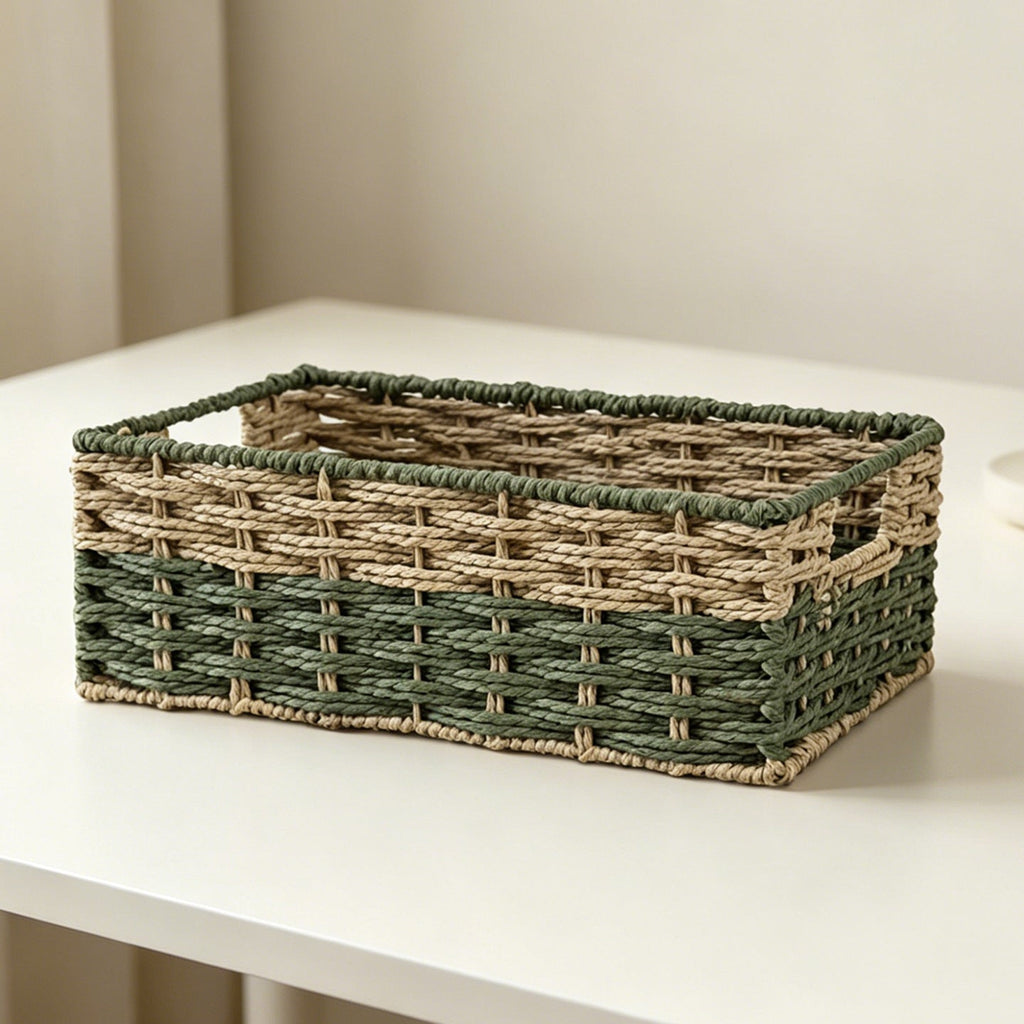 Handcrafted Storage Basket made of Natural Material | Kelmera