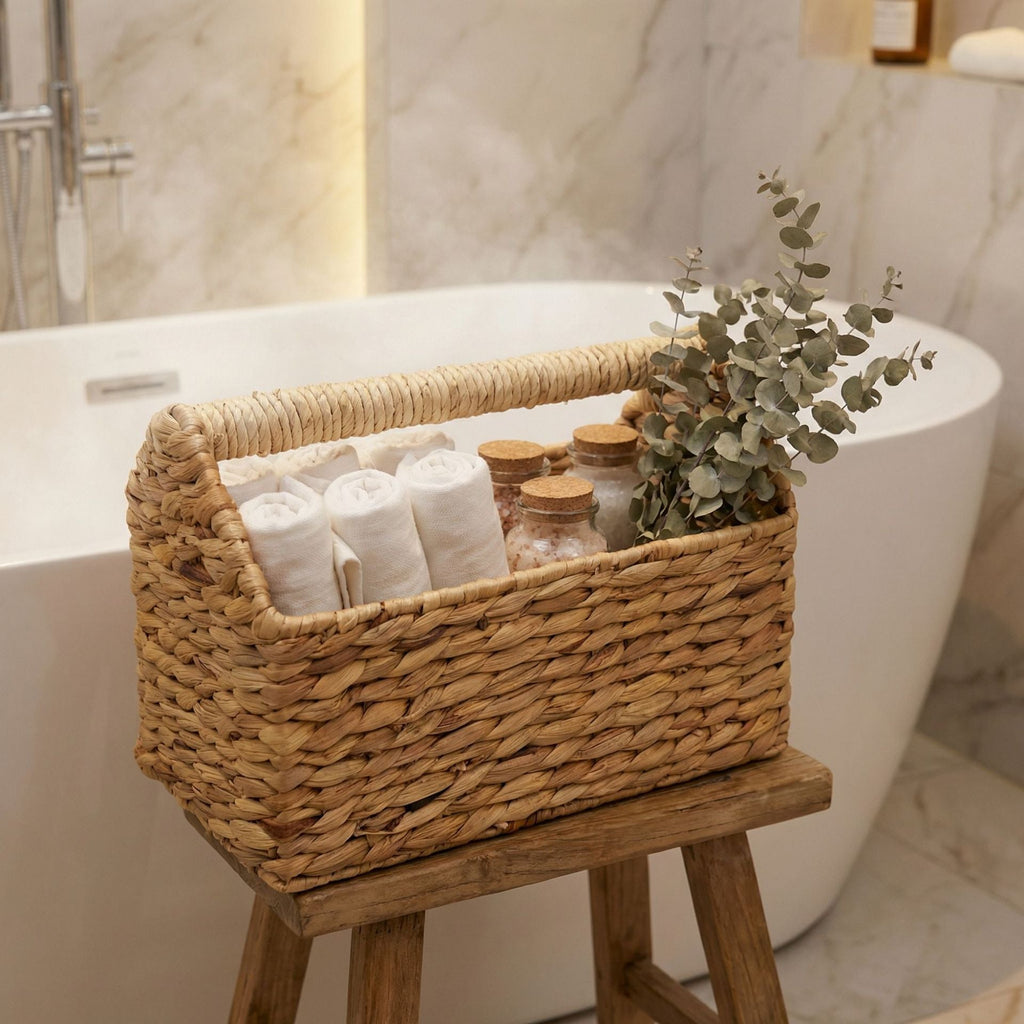 Handcrafted Storage Basket made of Natural Materials Model Gexm | Kelmera