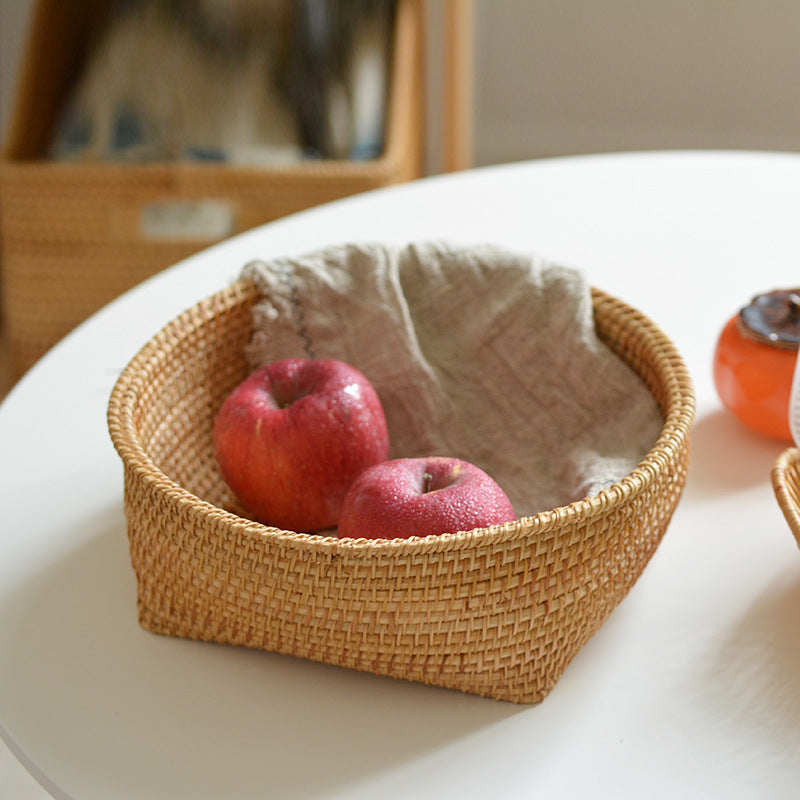 Handcrafted Storage Basket made of Natural Rattan | Kelmera