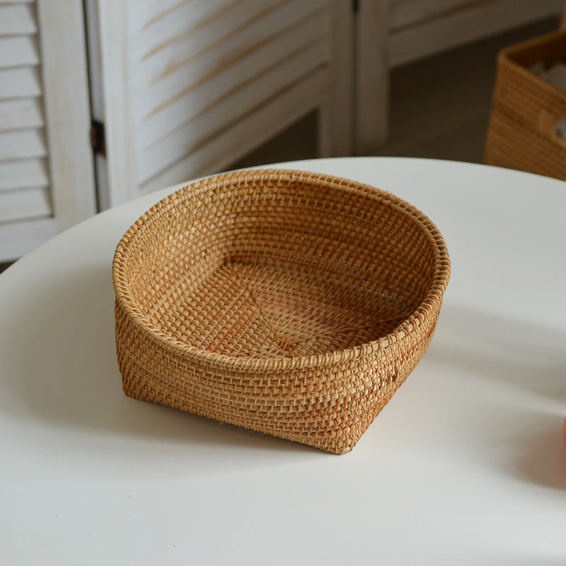 Handcrafted Storage Basket made of Natural Rattan | Kelmera