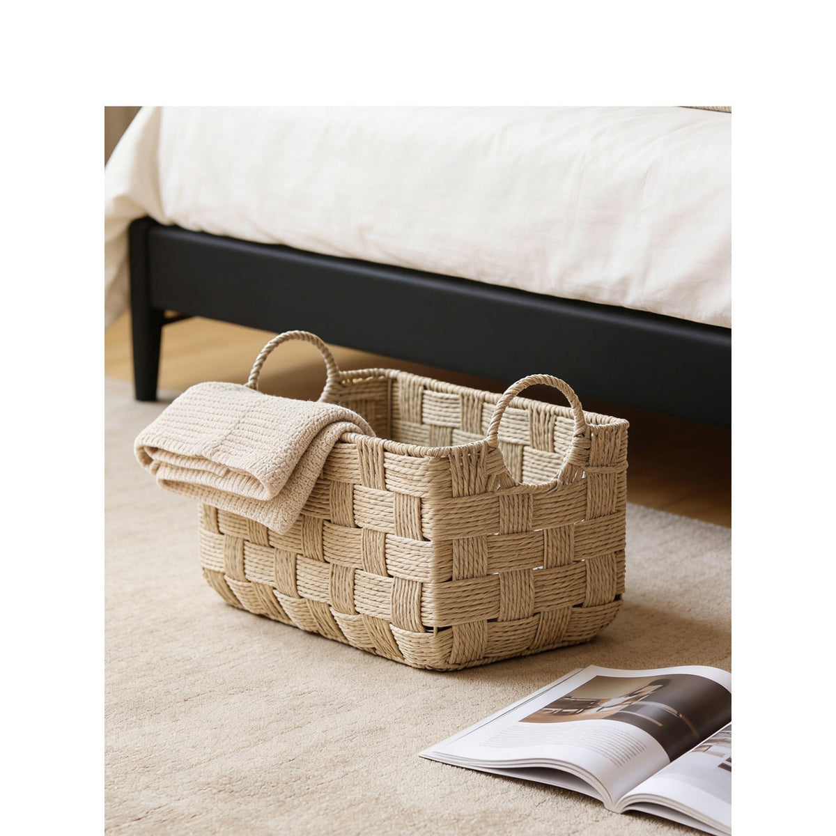 Handcrafted Storage Basket made of Seagrass | Kelmera