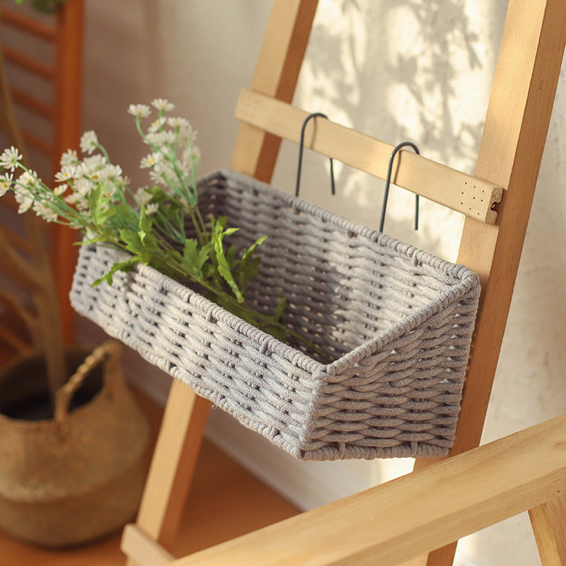 Handcrafted Storage Basket Small Wood | Kelmera