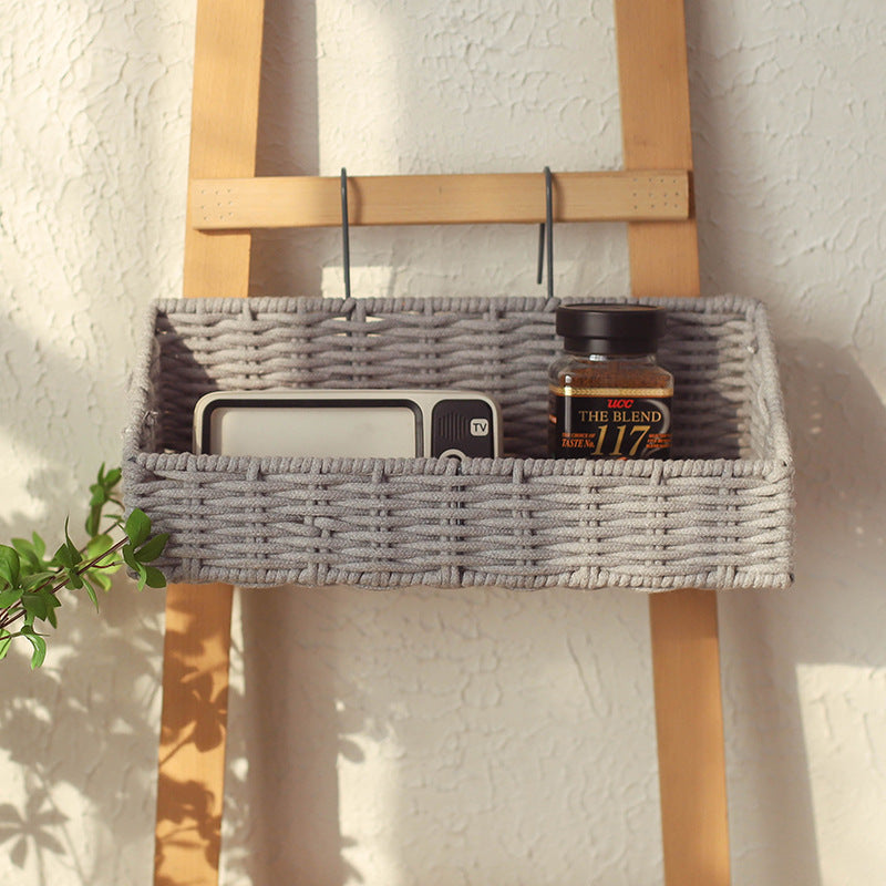 Handcrafted Storage Basket Small Wood | Kelmera