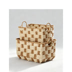 Handcrafted Storage Basket Two Small Large | Kelmera
