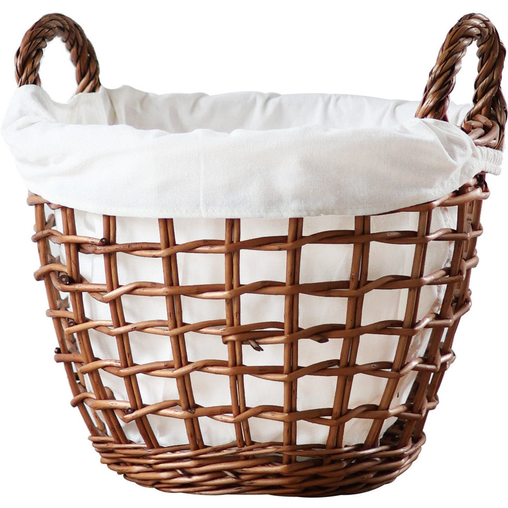 Handcrafted Storage Basket with Cotton Lining | Kelmera