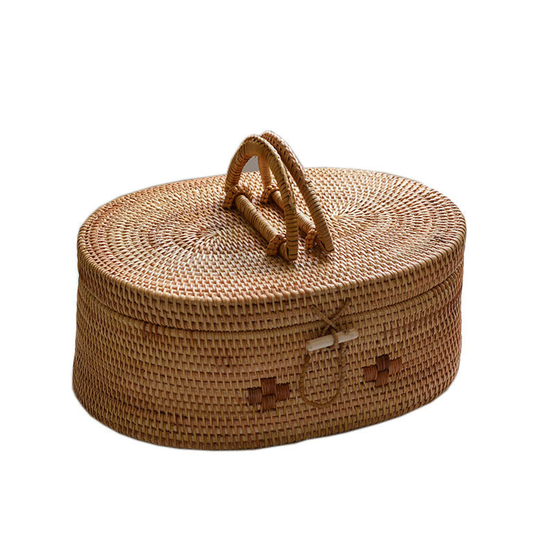 Handcrafted Storage Basket with Double Handles | Kelmera
