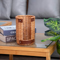 Handcrafted Storage Basket with Leather Handles | Kelmera
