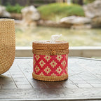 Handcrafted Storage Basket with Lid | Kelmera