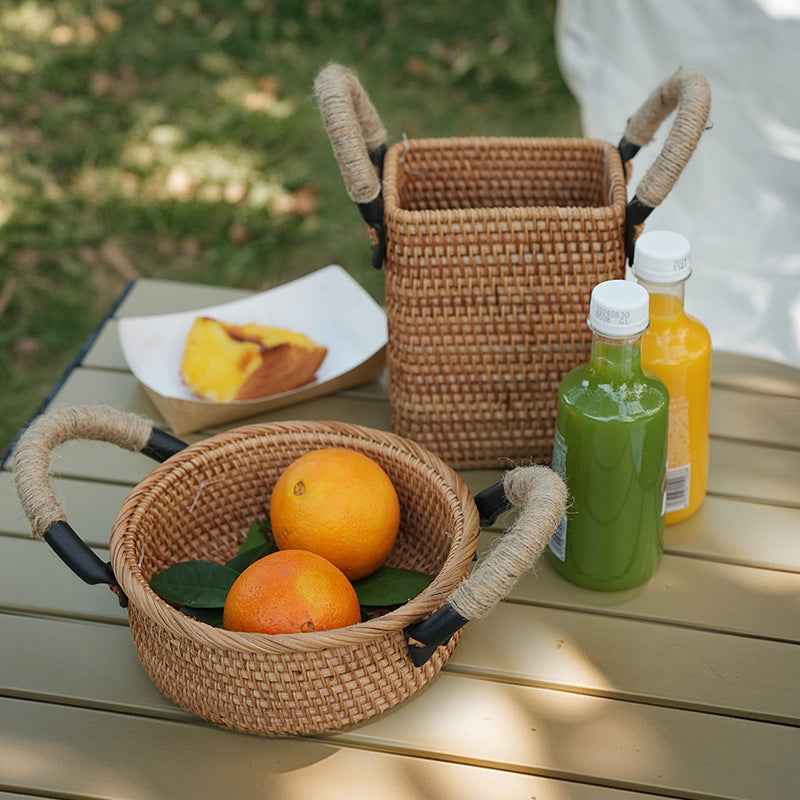 Handcrafted Storage Basket with Sturdy Handles | Kelmera