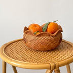 Handcrafted Storage Basket with Wavy Edge | Kelmera