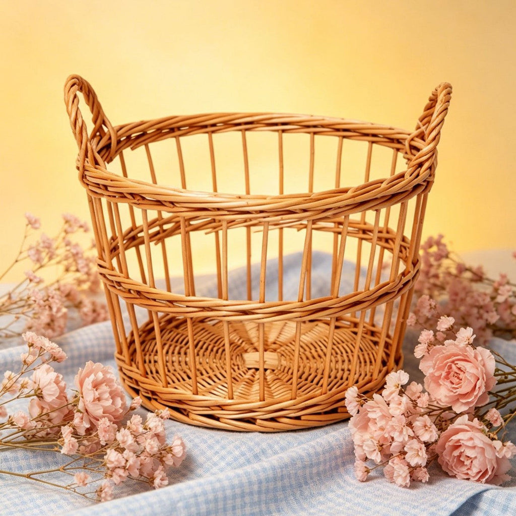 Handcrafted Storage Basket with Weaving | Kelmera