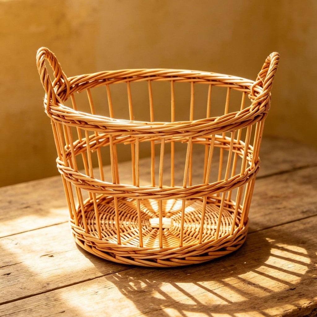 Handcrafted Storage Basket with Weaving | Kelmera